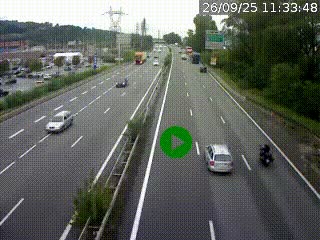 <h2>Caméra routière à hauteur des centres commerciaux et de la sortie 14 en direction d'Albertville</h2>