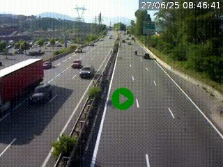 <h2>Caméra routière à hauteur des centres commerciaux et de la sortie 14 en direction d'Albertville</h2>