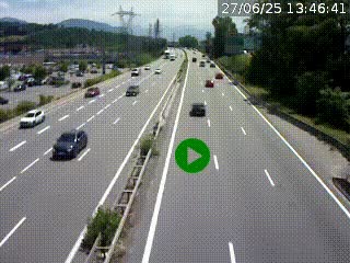 <h2>Caméra routière à hauteur des centres commerciaux et de la sortie 14 en direction d'Albertville</h2>