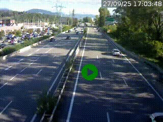 <h2>Caméra routière à hauteur des centres commerciaux et de la sortie 14 en direction d'Albertville</h2>