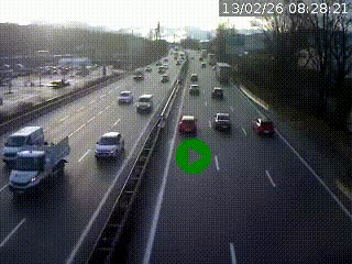 <h2>Caméra routière à hauteur des centres commerciaux et de la sortie 14 en direction d'Albertville</h2>