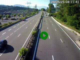 <h2>Caméra routière à hauteur des centres commerciaux et de la sortie 14 en direction d'Albertville</h2>