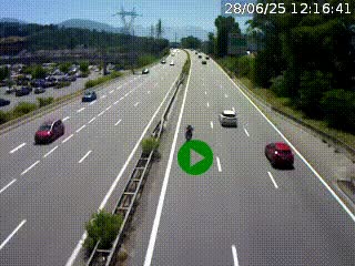 <h2>Caméra routière à hauteur des centres commerciaux et de la sortie 14 en direction d'Albertville</h2>