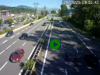 <h2>Caméra routière à hauteur des centres commerciaux et de la sortie 14 en direction d'Albertville</h2>