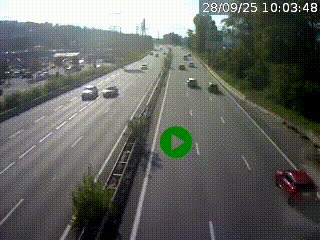 <h2>Caméra routière à hauteur des centres commerciaux et de la sortie 14 en direction d'Albertville</h2>