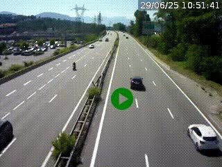 <h2>Caméra routière à hauteur des centres commerciaux et de la sortie 14 en direction d'Albertville</h2>