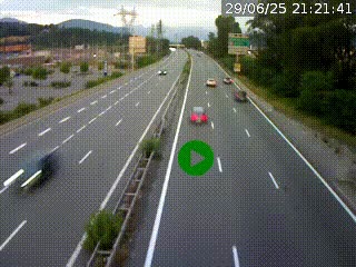 <h2>Caméra routière à hauteur des centres commerciaux et de la sortie 14 en direction d'Albertville</h2>
