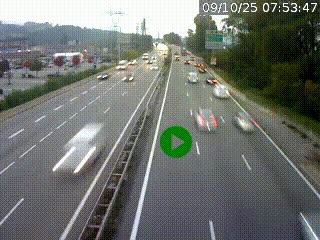 <h2>Caméra routière à hauteur des centres commerciaux et de la sortie 14 en direction d'Albertville</h2>