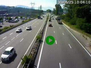 <h2>Caméra routière à hauteur des centres commerciaux et de la sortie 14 en direction d'Albertville</h2>