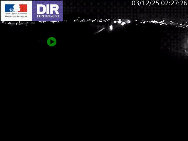 Clone of Caméra de circulation sur A7 à Lyon Perrache vers Marseille, le long du Rhône