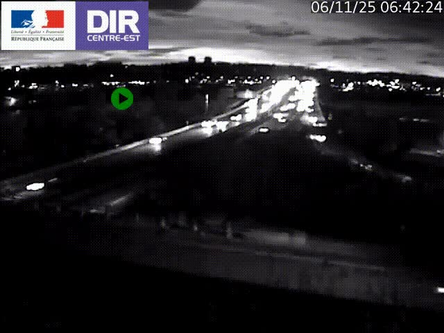 <h2>Webcam autoroute sur A450 à Pierre-Bénite en direction de Lyon et de l'autoroute A7</h2>