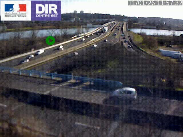 <h2>Clone of Caméra de circulation sur A7 à Lyon Perrache vers Marseille, le long du Rhône</h2>