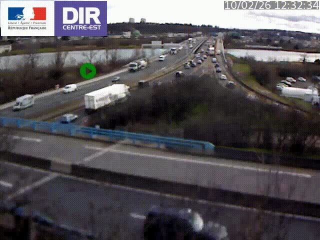<h2>Clone of Caméra de circulation sur A7 à Lyon Perrache vers Marseille, le long du Rhône</h2>