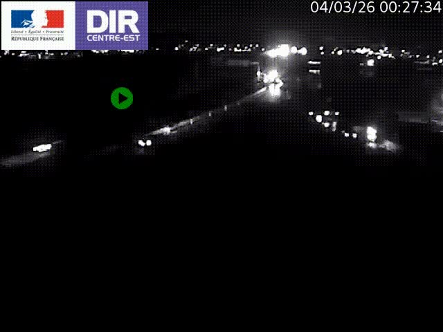 Webcam autoroute sur A450 à Pierre-Bénite en direction de Lyon et de l'autoroute A7