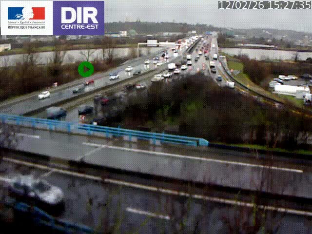 <h2>Clone of Caméra de circulation sur A7 à Lyon Perrache vers Marseille, le long du Rhône</h2>