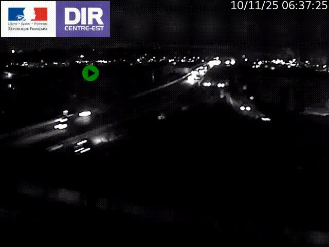 <h2>Webcam autoroute sur A450 à Pierre-Bénite en direction de Lyon et de l'autoroute A7</h2>