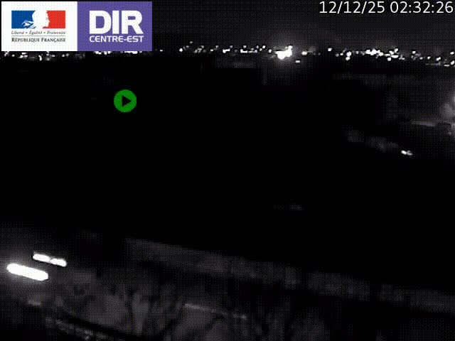 Clone of Caméra de circulation sur A7 à Lyon Perrache vers Marseille, le long du Rhône