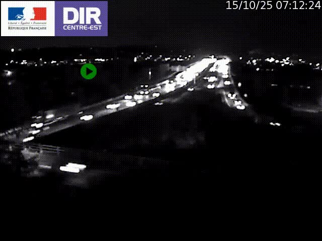 <h2>Webcam autoroute sur A450 à Pierre-Bénite en direction de Lyon et de l'autoroute A7</h2>