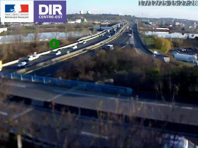 <h2>Clone of Caméra de circulation sur A7 à Lyon Perrache vers Marseille, le long du Rhône</h2>
