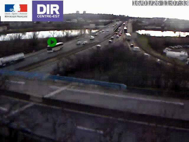 <h2>Clone of Caméra de circulation sur A7 à Lyon Perrache vers Marseille, le long du Rhône</h2>