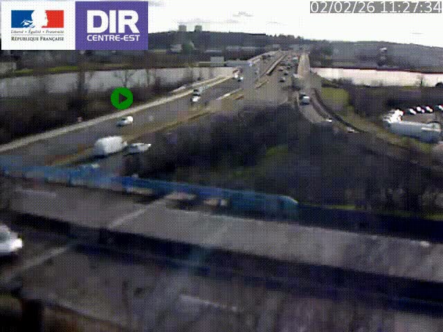 <h2>Clone of Caméra de circulation sur A7 à Lyon Perrache vers Marseille, le long du Rhône</h2>