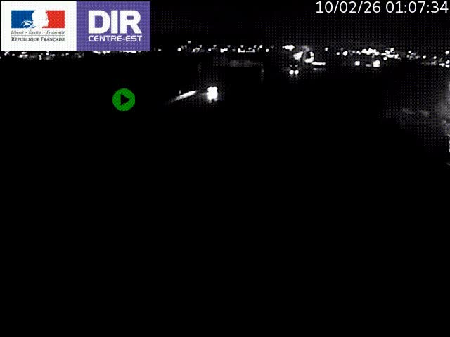 Clone of Caméra de circulation sur A7 à Lyon Perrache vers Marseille, le long du Rhône