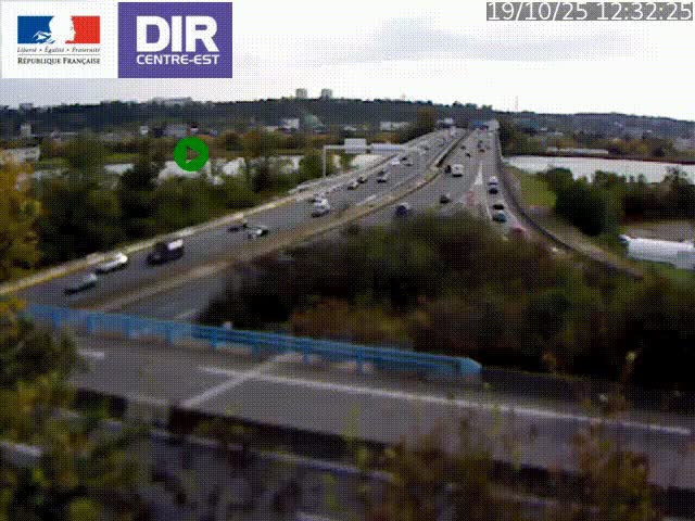 <h2>Clone of Caméra de circulation sur A7 à Lyon Perrache vers Marseille, le long du Rhône</h2>