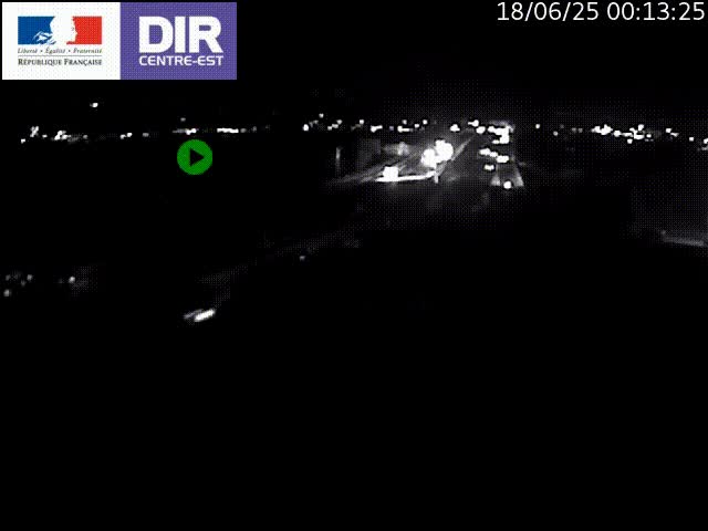 Webcam autoroute sur A450 à Pierre-Bénite en direction de Lyon et de l'autoroute A7