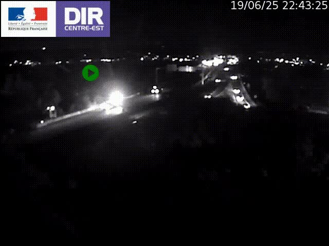 Webcam autoroute sur A450 à Pierre-Bénite en direction de Lyon et de l'autoroute A7