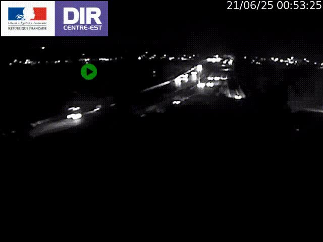 Webcam autoroute sur A450 à Pierre-Bénite en direction de Lyon et de l'autoroute A7