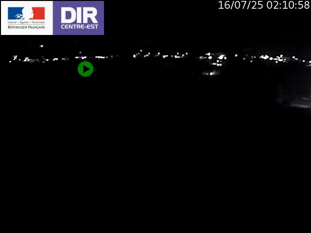 Webcam autoroute sur A450 à Pierre-Bénite en direction de Lyon et de l'autoroute A7