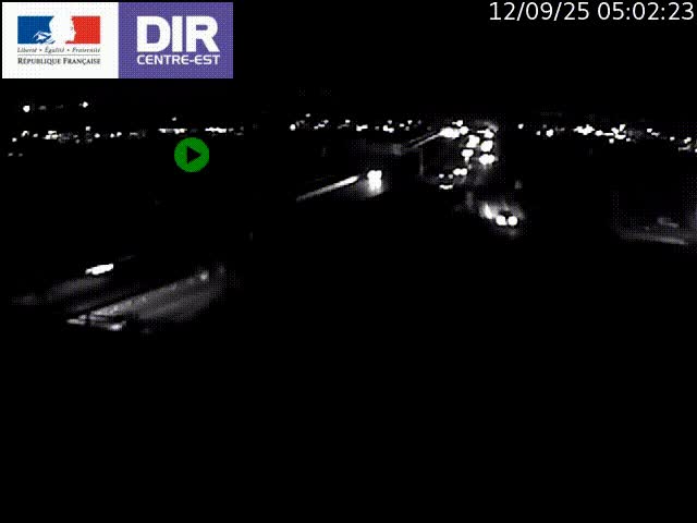 Webcam autoroute sur A450 à Pierre-Bénite en direction de Lyon et de l'autoroute A7