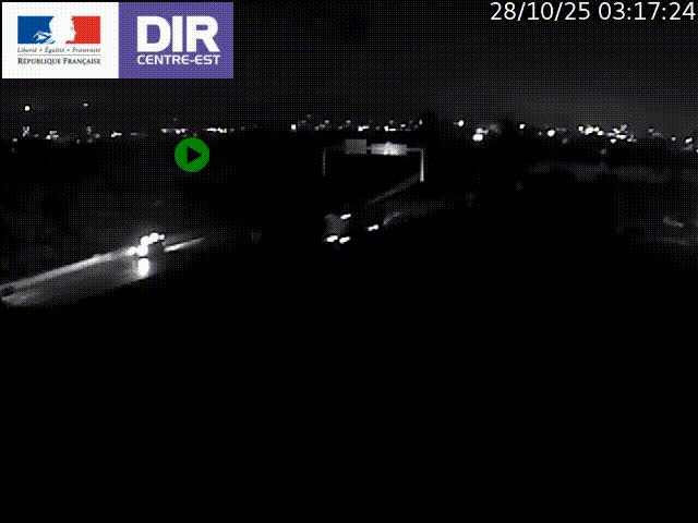 Webcam autoroute sur A450 à Pierre-Bénite en direction de Lyon et de l'autoroute A7