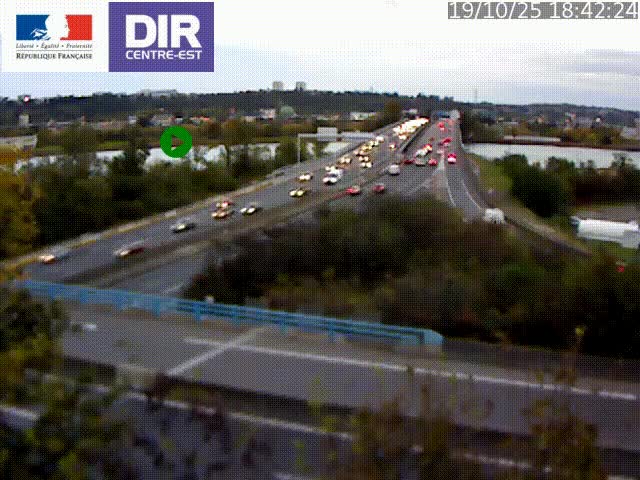 <h2>Clone of Caméra de circulation sur A7 à Lyon Perrache vers Marseille, le long du Rhône</h2>