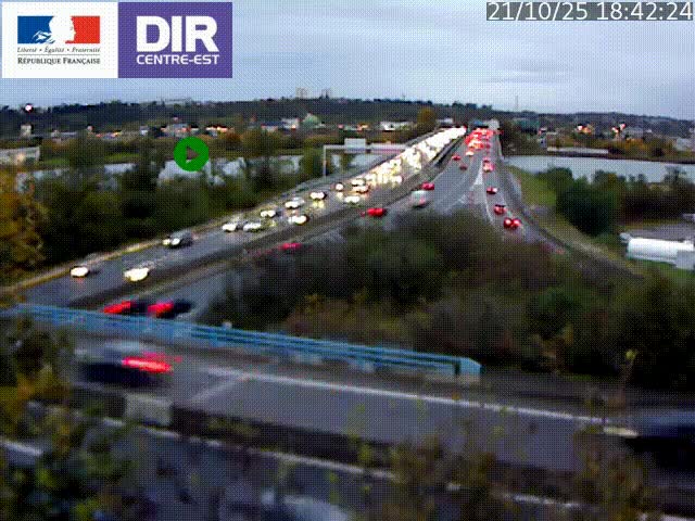 <h2>Clone of Caméra de circulation sur A7 à Lyon Perrache vers Marseille, le long du Rhône</h2>