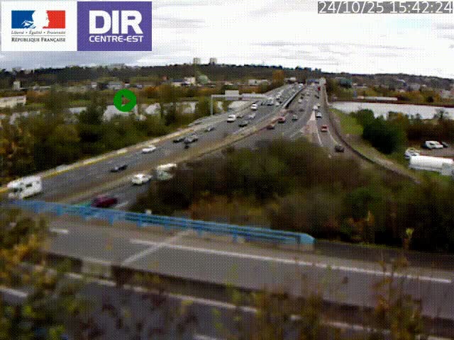 <h2>Clone of Caméra de circulation sur A7 à Lyon Perrache vers Marseille, le long du Rhône</h2>