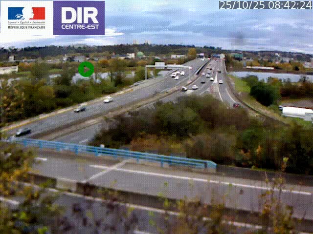 <h2>Clone of Caméra de circulation sur A7 à Lyon Perrache vers Marseille, le long du Rhône</h2>