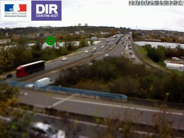 <h2>Clone of Caméra de circulation sur A7 à Lyon Perrache vers Marseille, le long du Rhône</h2>