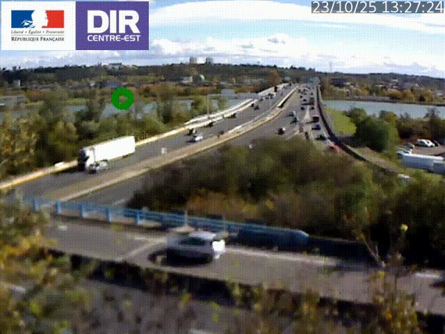 <h2>Clone of Caméra de circulation sur A7 à Lyon Perrache vers Marseille, le long du Rhône</h2>
