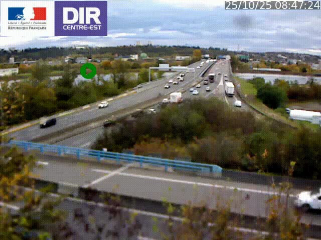 <h2>Clone of Caméra de circulation sur A7 à Lyon Perrache vers Marseille, le long du Rhône</h2>