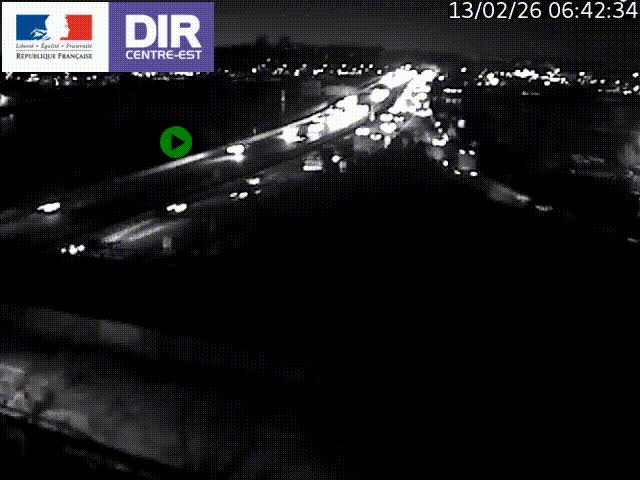 <h2>Webcam autoroute sur A450 à Pierre-Bénite en direction de Lyon et de l'autoroute A7</h2>