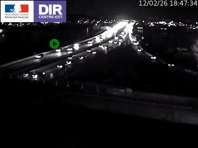 <h2>Clone of Caméra de circulation sur A7 à Lyon Perrache vers Marseille, le long du Rhône</h2>