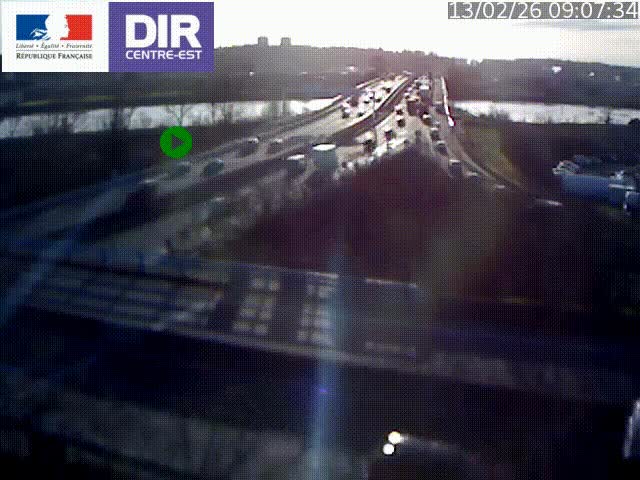 <h2>Clone of Caméra de circulation sur A7 à Lyon Perrache vers Marseille, le long du Rhône</h2>