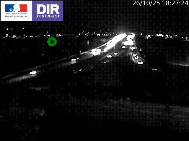 <h2>Webcam autoroute sur A450 à Pierre-Bénite en direction de Lyon et de l'autoroute A7</h2>