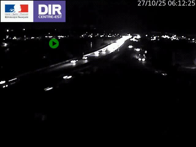 <h2>Webcam autoroute sur A450 à Pierre-Bénite en direction de Lyon et de l'autoroute A7</h2>