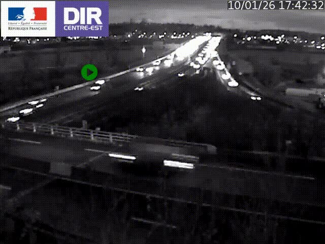 <h2>Clone of Caméra de circulation sur A7 à Lyon Perrache vers Marseille, le long du Rhône</h2>