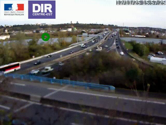 <h2>Webcam autoroute sur A450 à Pierre-Bénite en direction de Lyon et de l'autoroute A7</h2>