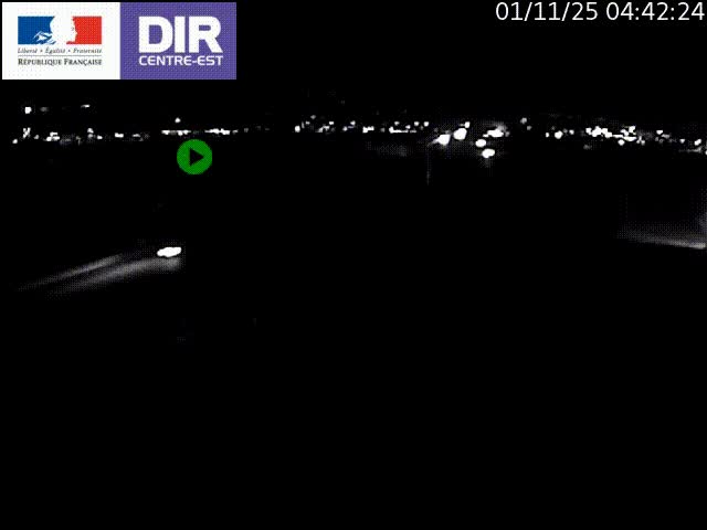 Webcam autoroute sur A450 à Pierre-Bénite en direction de Lyon et de l'autoroute A7