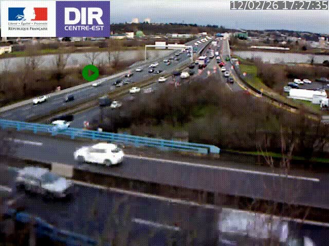 <h2>Clone of Caméra de circulation sur A7 à Lyon Perrache vers Marseille, le long du Rhône</h2>
