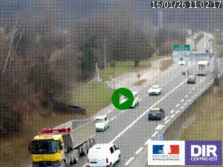 <h2>Webcam info trafic à proximité de Vizille sur la N85, au niveau du point de vue du Saut du Moine à Champagnier</h2>